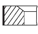 Set segmenti piston MAHLE ORIGINAL 033 01 N0</br>Piesa auto pentru Motor