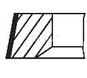 Set segmenti piston MAHLE ORIGINAL 033 15 N1</br>Piesa auto pentru ansamblu piston