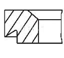 Set segmenti piston MAHLE ORIGINAL 503 59 N0</br>Piesa auto pentru Motor