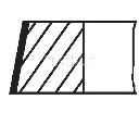 Set segmenti piston MAHLE ORIGINAL 607 01 N1</br>Piesa auto pentru Motor