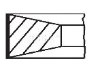 Set segmenti piston MAHLE ORIGINAL 681 12 N1</br>Piesa auto pentru Motor
