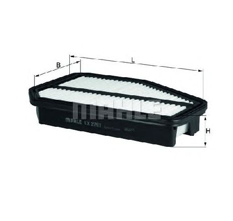 Filtru aer MAHLE ORIGINAL LX 2797</br>Piesa auto pentru Filtre Filtru aer MAHLE ORIGINAL LX 2797</br>Piesa auto pentru Filtre