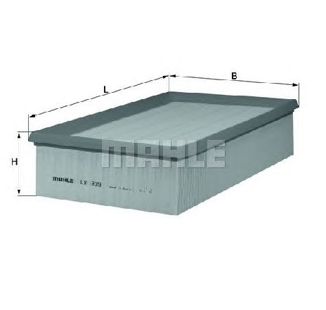 Filtru aer MAHLE ORIGINAL LX 339</br>Piesa auto pentru Filtre Filtru aer MAHLE ORIGINAL LX 339</br>Piesa auto pentru Filtre