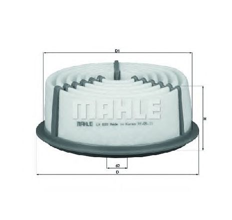 Filtru aer MAHLE ORIGINAL LX 833</br>Piesa auto pentru Filtre Filtru aer MAHLE ORIGINAL LX 833</br>Piesa auto pentru Filtre