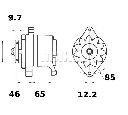 Generator / Alternator MAHLE ORIGINAL MG 127</br>Piesa auto pentru Generator /Alternator / Elemente