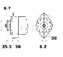 Generator / Alternator MAHLE ORIGINAL MG 85</br>Piesa auto pentru Generator /Alternator / Elemente