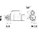 Starter MAHLE ORIGINAL MS 106</br>Piesa auto pentru Sistem pornire