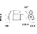 Starter MAHLE ORIGINAL MS 124</br>Piesa auto pentru Sistem pornire Starter MAHLE ORIGINAL MS 124</br>Piesa auto pentru Sistem pornire