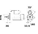 Starter MAHLE ORIGINAL MS 126</br>Piesa auto pentru Sistem pornire Starter MAHLE ORIGINAL MS 126</br>Piesa auto pentru Sistem pornire