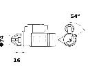 Starter MAHLE ORIGINAL MS 14</br>Piesa auto pentru Sistem pornire Starter MAHLE ORIGINAL MS 14</br>Piesa auto pentru Sistem pornire