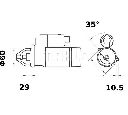 Starter MAHLE ORIGINAL MS 171</br>Piesa auto pentru Sistem pornire Starter MAHLE ORIGINAL MS 171</br>Piesa auto pentru Sistem pornire