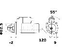 Starter MAHLE ORIGINAL MS 182</br>Piesa auto pentru Sistem pornire