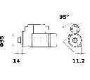 Starter MAHLE ORIGINAL MS 215</br>Piesa auto pentru Sistem pornire Starter MAHLE ORIGINAL MS 215</br>Piesa auto pentru Sistem pornire