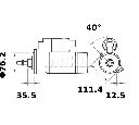 Starter MAHLE ORIGINAL MS 303</br>Piesa auto pentru Sistem pornire