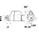 Starter MAHLE ORIGINAL MS 31</br>Piesa auto pentru Sistem pornire