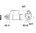 Starter MAHLE ORIGINAL MS 385</br>Piesa auto pentru Sistem pornire