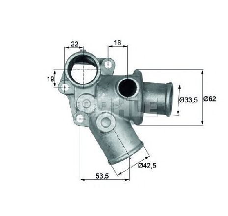 Termostat,lichid racire MAHLE ORIGINAL TI 73 80D</br>Piesa auto pentru Termostat/ Garnitura Termostat,lichid racire MAHLE ORIGINAL TI 73 80D</br>Piesa auto pentru Termostat/ Garnitura