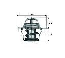 Termostat,lichid racire MAHLE ORIGINAL TX 13 92D</br>Piesa auto pentru Categorii