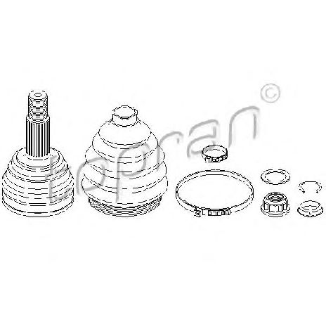 Set articulatie, planetara TOPRAN 103 508</br>Piesa auto pentru Angrenare roata Set articulatie, planetara TOPRAN 103 508</br>Piesa auto pentru Angrenare roata