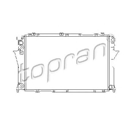 Radiator, racire motor TOPRAN 105 740</br>Piesa auto pentru Radiator racire apa/ ulei Radiator, racire motor TOPRAN 105 740</br>Piesa auto pentru Radiator racire apa/ ulei