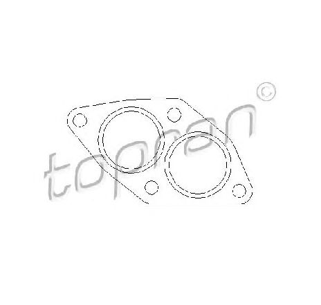 Garnitura, racord evacuare TOPRAN 107 205</br>Piesa auto pentru Piese de montaj individuale Garnitura, racord evacuare TOPRAN 107 205</br>Piesa auto pentru Piese de montaj individuale