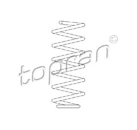Arc spiral TOPRAN 109 529</br>Piesa auto pentru Suspensie Arc spiral TOPRAN 109 529</br>Piesa auto pentru Suspensie