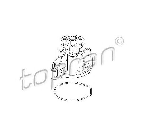 Pompa apa TOPRAN 113 151</br>Piesa auto pentru Pompa apa/ Garnitura Pompa apa TOPRAN 113 151</br>Piesa auto pentru Pompa apa/ Garnitura
