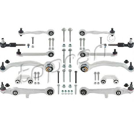 Set, suspensie roata TOPRAN 114 520</br>Piesa auto pentru Directie / bucsi, rulmenti Set, suspensie roata TOPRAN 114 520</br>Piesa auto pentru Directie / bucsi, rulmenti