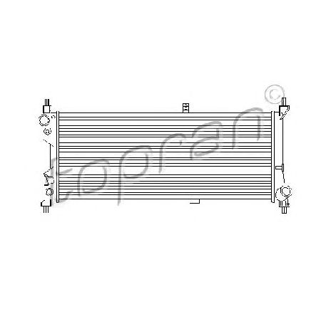 Radiator, racire motor TOPRAN 207 397</br>Piesa auto pentru Radiator racire apa/ ulei Radiator, racire motor TOPRAN 207 397</br>Piesa auto pentru Radiator racire apa/ ulei