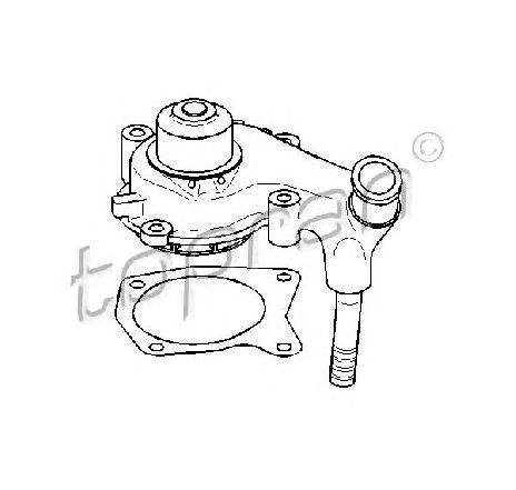 Pompa apa TOPRAN 301 513</br>Piesa auto pentru Pompa apa/ Garnitura Pompa apa TOPRAN 301 513</br>Piesa auto pentru Pompa apa/ Garnitura