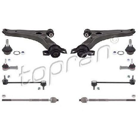 Set, suspensie roata TOPRAN 304 697</br>Piesa auto pentru Directie / bucsi, rulmenti Set, suspensie roata TOPRAN 304 697</br>Piesa auto pentru Directie / bucsi, rulmenti