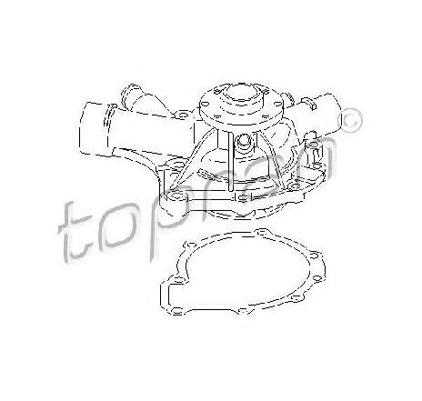 Pompa apa TOPRAN 401 173</br>Piesa auto pentru Pompa apa/ Garnitura Pompa apa TOPRAN 401 173</br>Piesa auto pentru Pompa apa/ Garnitura