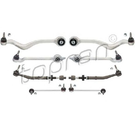 Set, suspensie roata TOPRAN 502 184</br>Piesa auto pentru Directie / bucsi, rulmenti Set, suspensie roata TOPRAN 502 184</br>Piesa auto pentru Directie / bucsi, rulmenti