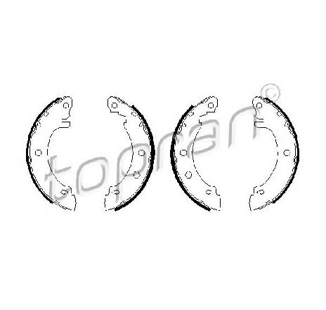 Set saboti frana TOPRAN 700 605</br>Piesa auto pentru Frana tambur Set saboti frana TOPRAN 700 605</br>Piesa auto pentru Frana tambur