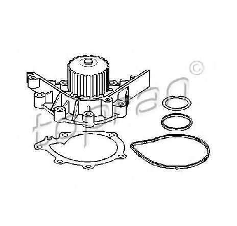 Pompa apa TOPRAN 720 168</br>Piesa auto pentru Pompa apa/ Garnitura Pompa apa TOPRAN 720 168</br>Piesa auto pentru Pompa apa/ Garnitura