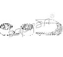 Set curea de distributie TOPRAN 723 054</br>Piesa auto pentru Piese de service/ Inspectie / Intretinere