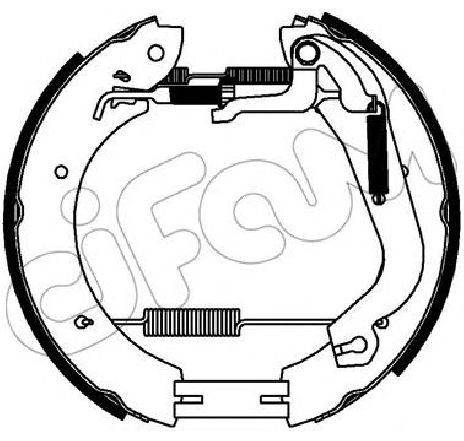 Set saboti frana CIFAM 151-356</br>Piesa auto pentru Frana tambur Set saboti frana CIFAM 151-356</br>Piesa auto pentru Frana tambur