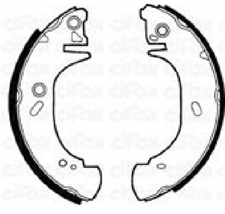 Set saboti frana CIFAM 153-127</br>Piesa auto pentru Frana tambur Set saboti frana CIFAM 153-127</br>Piesa auto pentru Frana tambur