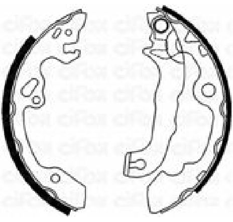 Set saboti frana CIFAM 153-133</br>Piesa auto pentru Frana tambur Set saboti frana CIFAM 153-133</br>Piesa auto pentru Frana tambur