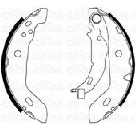 Set saboti frana CIFAM 153-235</br>Piesa auto pentru Frana tambur Set saboti frana CIFAM 153-235</br>Piesa auto pentru Frana tambur