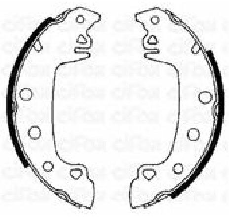 Set saboti frana CIFAM 153-340</br>Piesa auto pentru Frana tambur Set saboti frana CIFAM 153-340</br>Piesa auto pentru Frana tambur