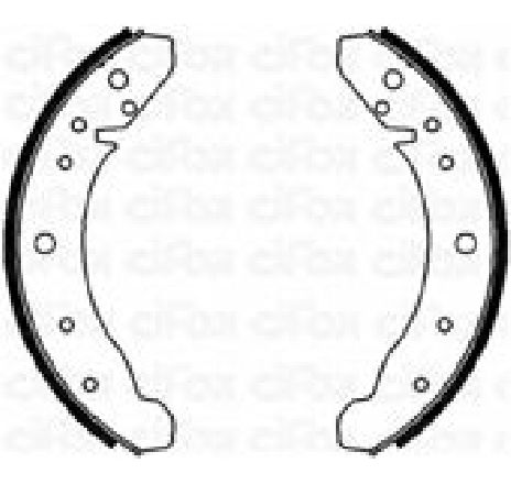 Set saboti frana CIFAM 153-457</br>Piesa auto pentru Frana tambur Set saboti frana CIFAM 153-457</br>Piesa auto pentru Frana tambur