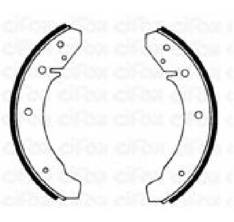 Set saboti frana CIFAM 153-458</br>Piesa auto pentru Frana tambur Set saboti frana CIFAM 153-458</br>Piesa auto pentru Frana tambur
