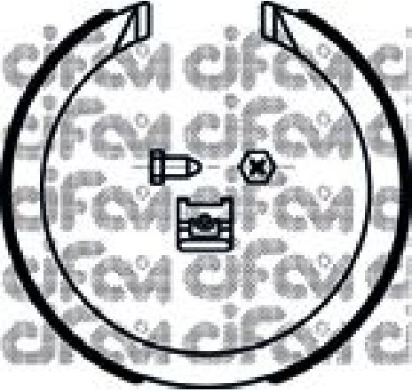 Set saboti frana, frana de mana CIFAM 153-491K</br>Piesa auto pentru Sistem de franare Set saboti frana, frana de mana CIFAM 153-491K</br>Piesa auto pentru Sistem de franare