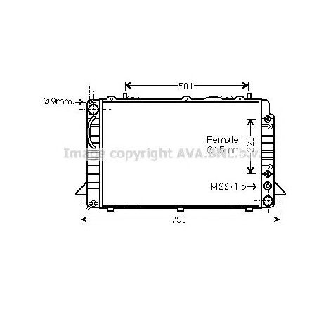 Radiator, racire motor PRASCO AI2088</br>Piesa auto pentru Radiator racire apa/ ulei Radiator, racire motor PRASCO AI2088</br>Piesa auto pentru Radiator racire apa/ ulei