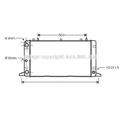 Radiator, racire motor PRASCO AI2098</br>Piesa auto pentru Radiator racire apa/ ulei Radiator, racire motor PRASCO AI2098</br>Piesa auto pentru Radiator racire apa/ ulei