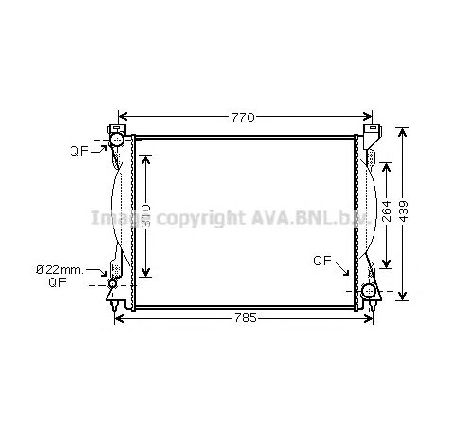 Radiator, racire motor PRASCO AI2230</br>Piesa auto pentru Radiator racire apa/ ulei Radiator, racire motor PRASCO AI2230</br>Piesa auto pentru Radiator racire apa/ ulei
