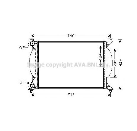 Radiator, racire motor PRASCO AI2240</br>Piesa auto pentru Radiator racire apa/ ulei Radiator, racire motor PRASCO AI2240</br>Piesa auto pentru Radiator racire apa/ ulei
