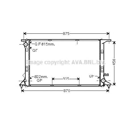 Radiator, racire motor PRASCO AI2290</br>Piesa auto pentru Radiator racire apa/ ulei Radiator, racire motor PRASCO AI2290</br>Piesa auto pentru Radiator racire apa/ ulei