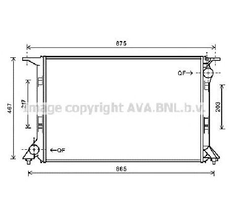 Radiator, racire motor PRASCO AI2331</br>Piesa auto pentru Radiator racire apa/ ulei Radiator, racire motor PRASCO AI2331</br>Piesa auto pentru Radiator racire apa/ ulei